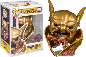 Black Adam Hawkman Jumping Funko Pop #1238