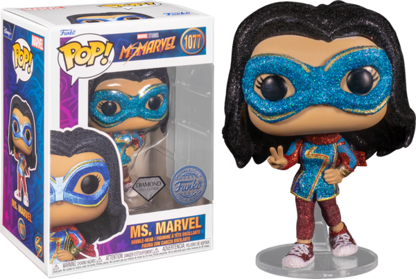 Marvel Ms Marvel Diamond Collection Funko Pop 1077