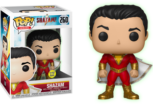 DC Shazam Glow in the Dark Funko Pop #260